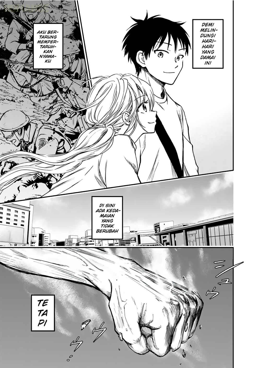 Senchi Kara Kaette kita Takashi-kun. Futsuu ni Koukou Seikatsu wo Okuritai Chapter 1 - Page 33