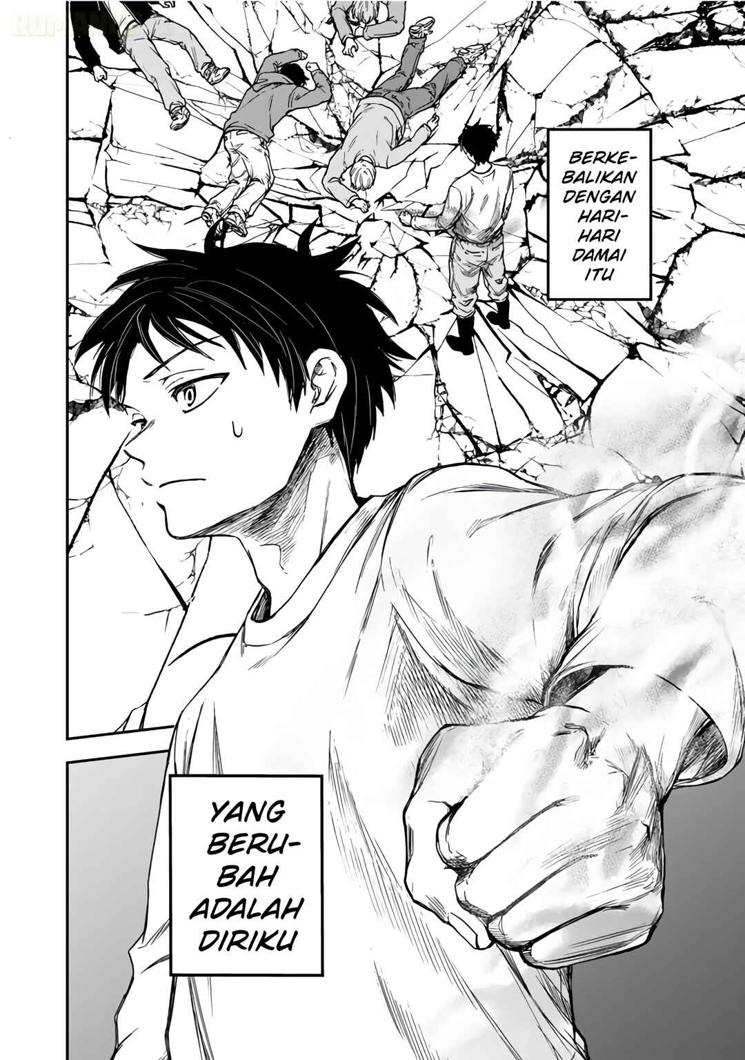 Senchi Kara Kaette kita Takashi-kun. Futsuu ni Koukou Seikatsu wo Okuritai Chapter 1 - Page 34