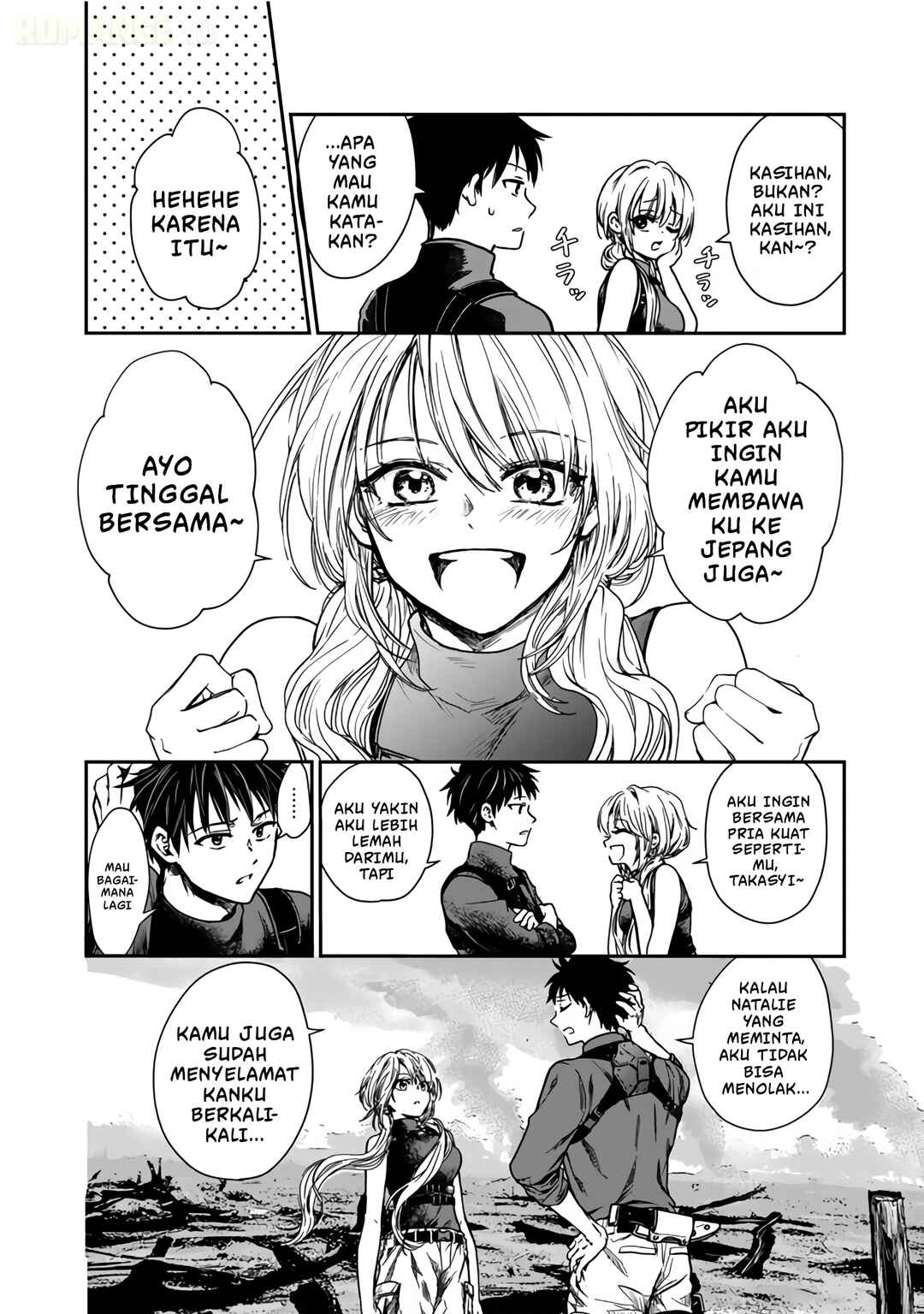 Senchi Kara Kaette kita Takashi-kun. Futsuu ni Koukou Seikatsu wo Okuritai Chapter 1 - Page 8