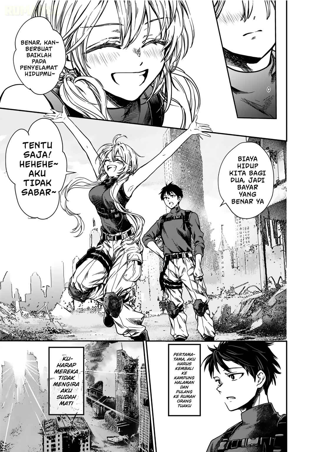 Senchi Kara Kaette kita Takashi-kun. Futsuu ni Koukou Seikatsu wo Okuritai Chapter 1 - Page 9