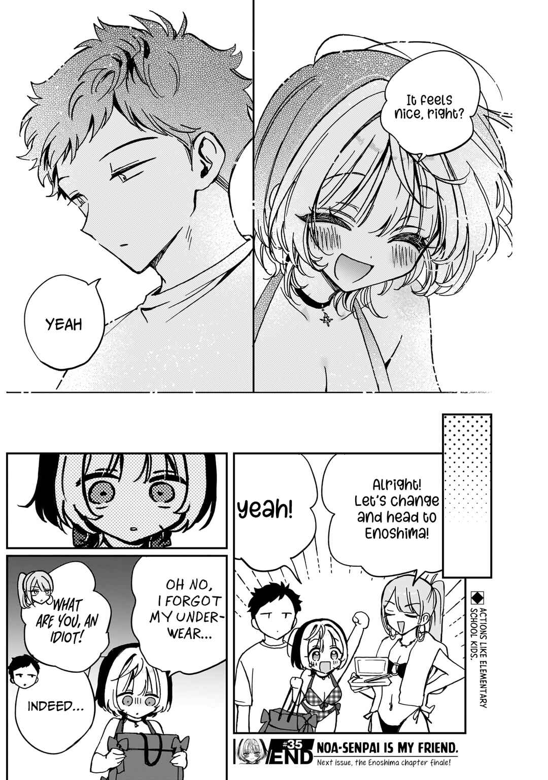 Noa-senpai wa Tomodachi. Chapter 35 - Page 19