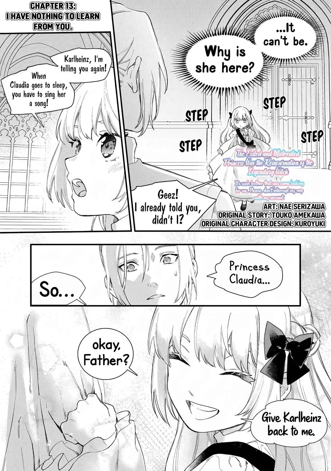 Shiitagerareta Tsuihou Oujo wa, Tensei Shita Densetsu no Majo deshita Chapter 13 - Page 5