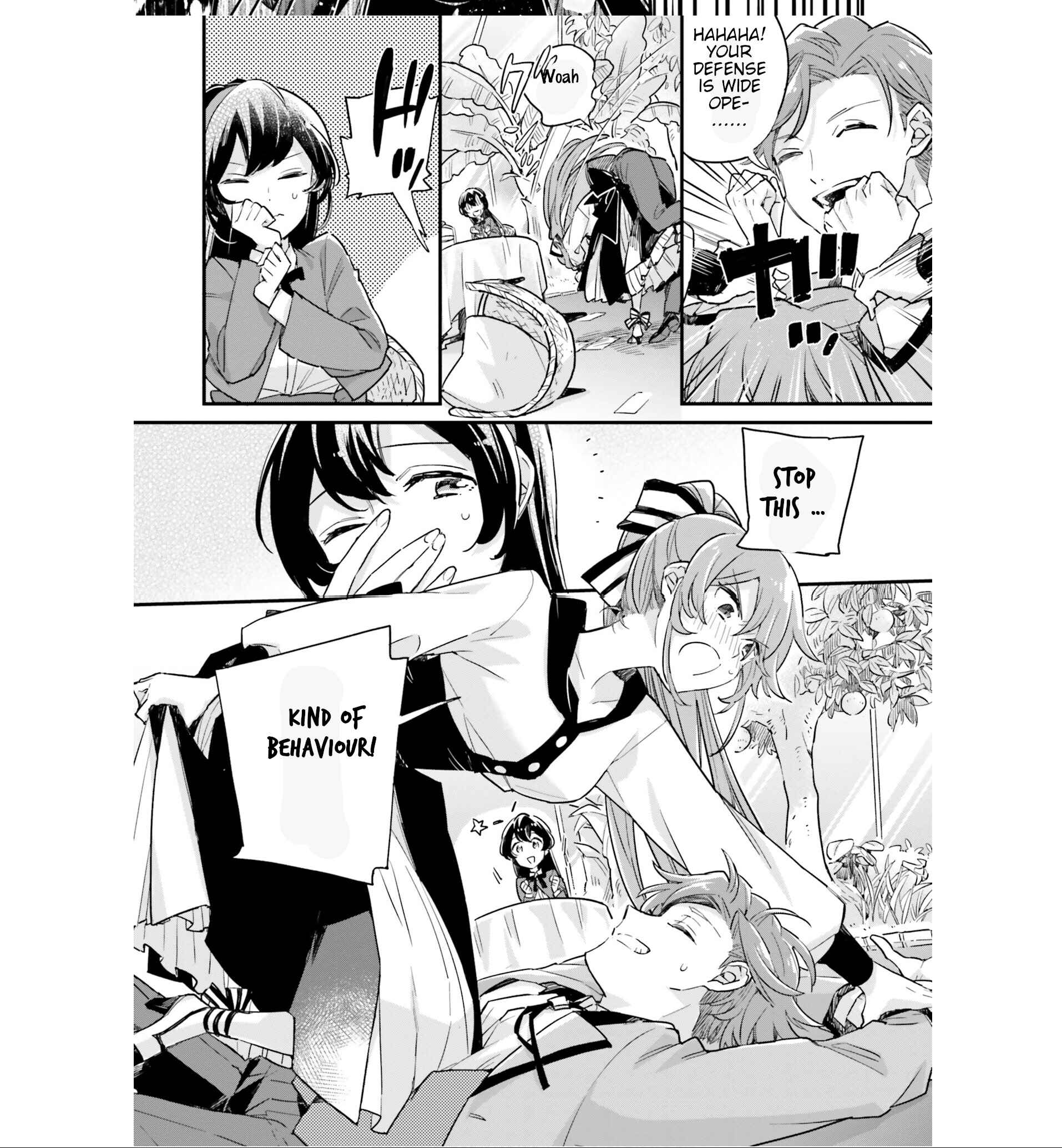 Yowaki MAX Reijou nanoni, Ratsuwan Konyakusha-sama no Kake ni Notte Shimatta Chapter 7 - Page 34