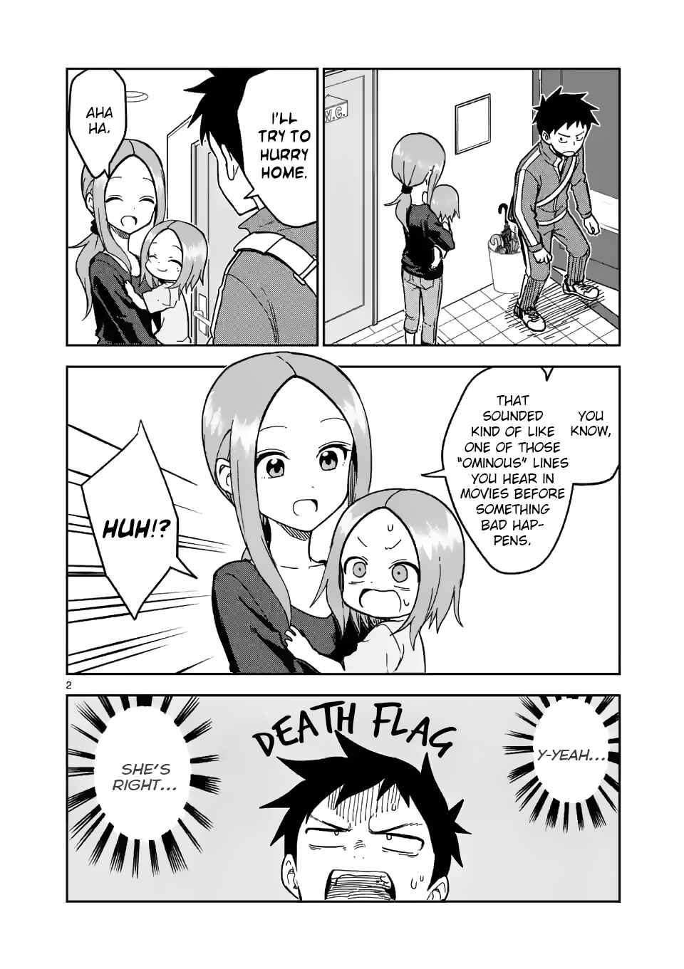 Karakai Jouzu no (Moto) Takagi-san Chapter 179 - Page 2