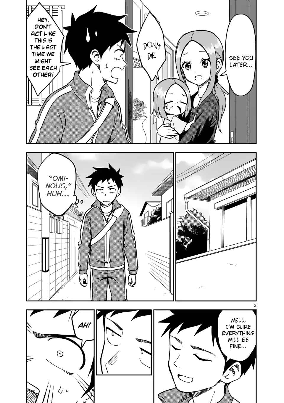 Karakai Jouzu no (Moto) Takagi-san Chapter 179 - Page 3