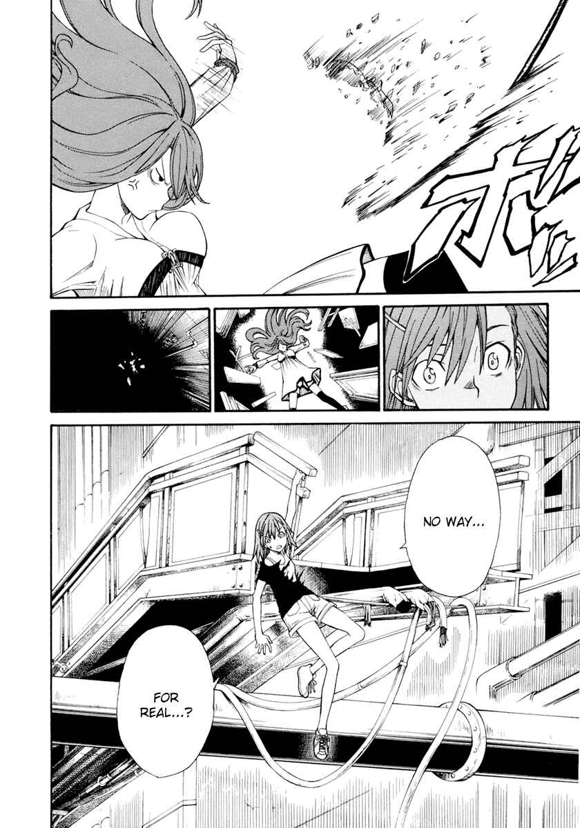 Toaru Majutsu no Index Gaiden: Toaru Kagaku no Railgun Chapter 30 - Page 42