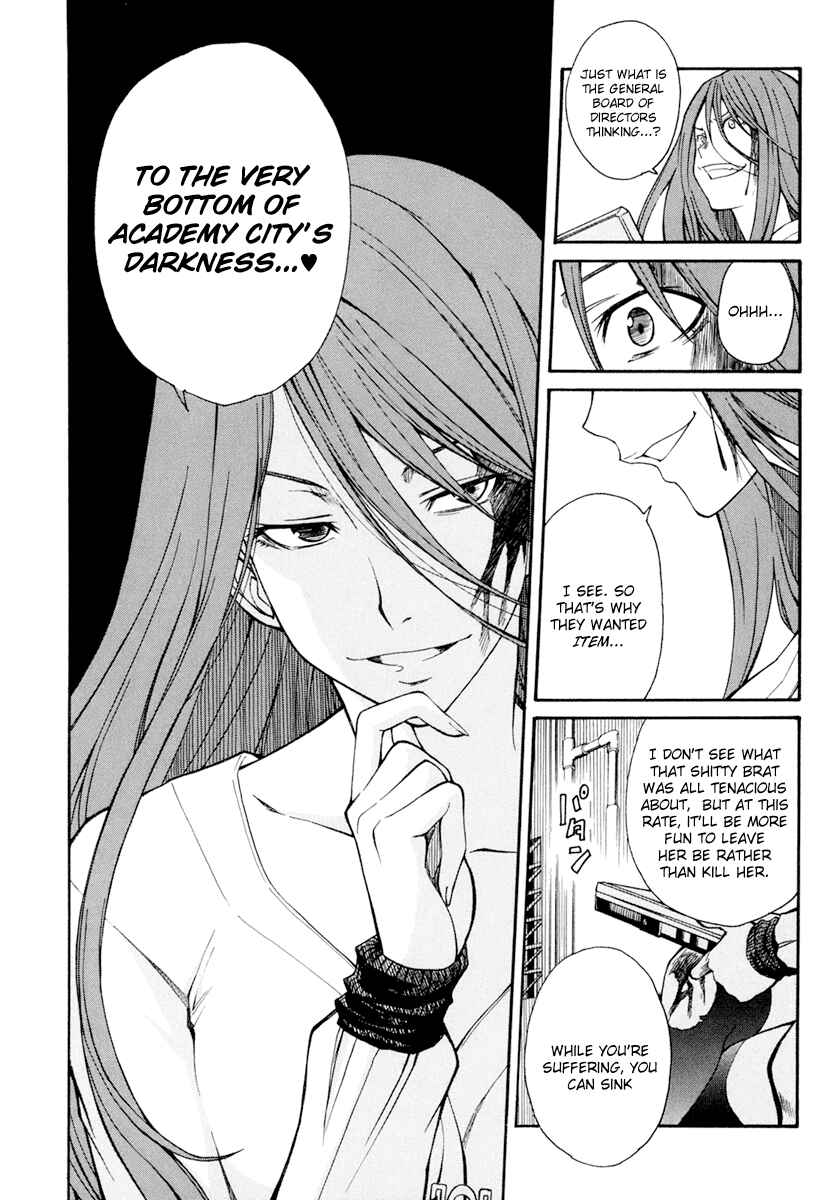 Toaru Majutsu no Index Gaiden: Toaru Kagaku no Railgun Chapter 30 - Page 46