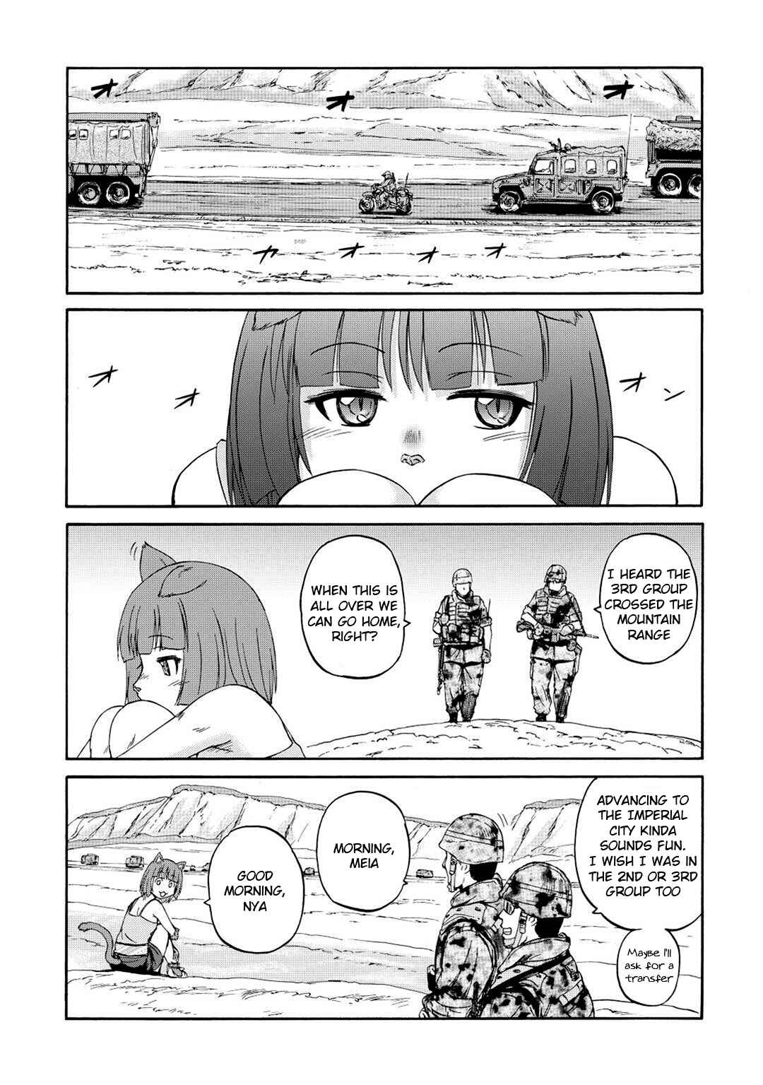 GATE - Jieitai Kanochi nite, Kaku Tatakaeri Chapter 118 - Page 4