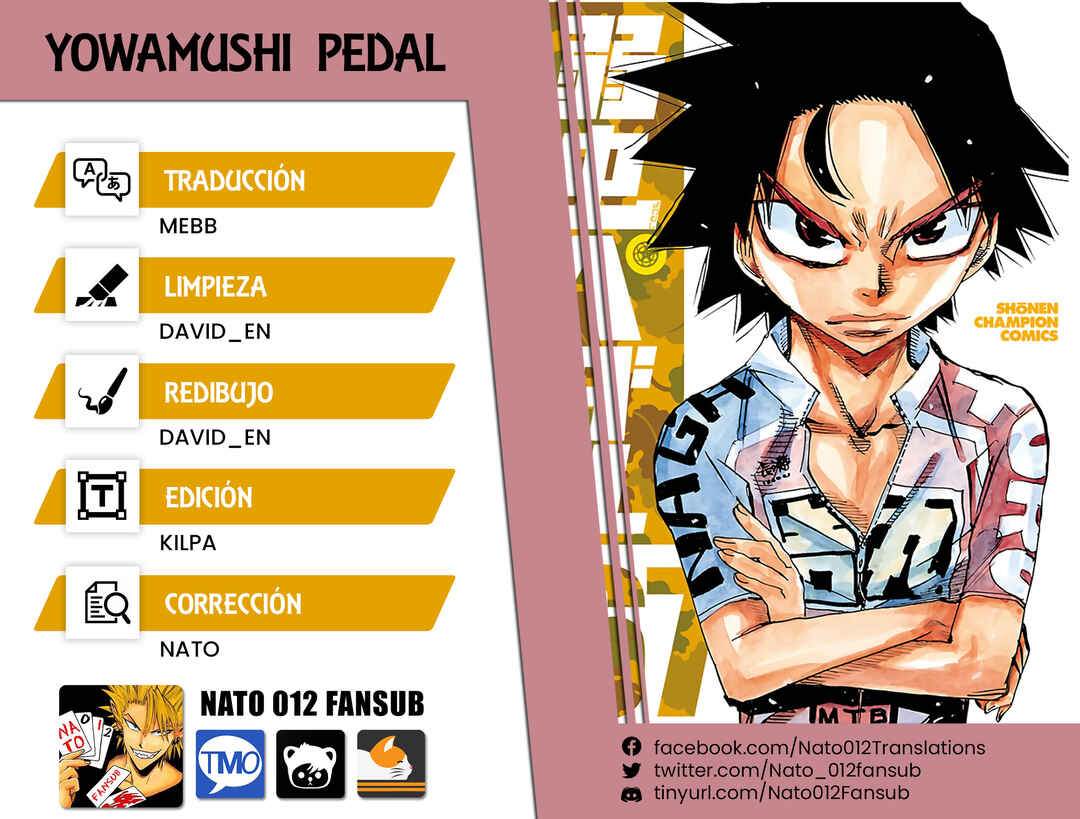Yowamushi Pedal Chapter 577 - Page 1