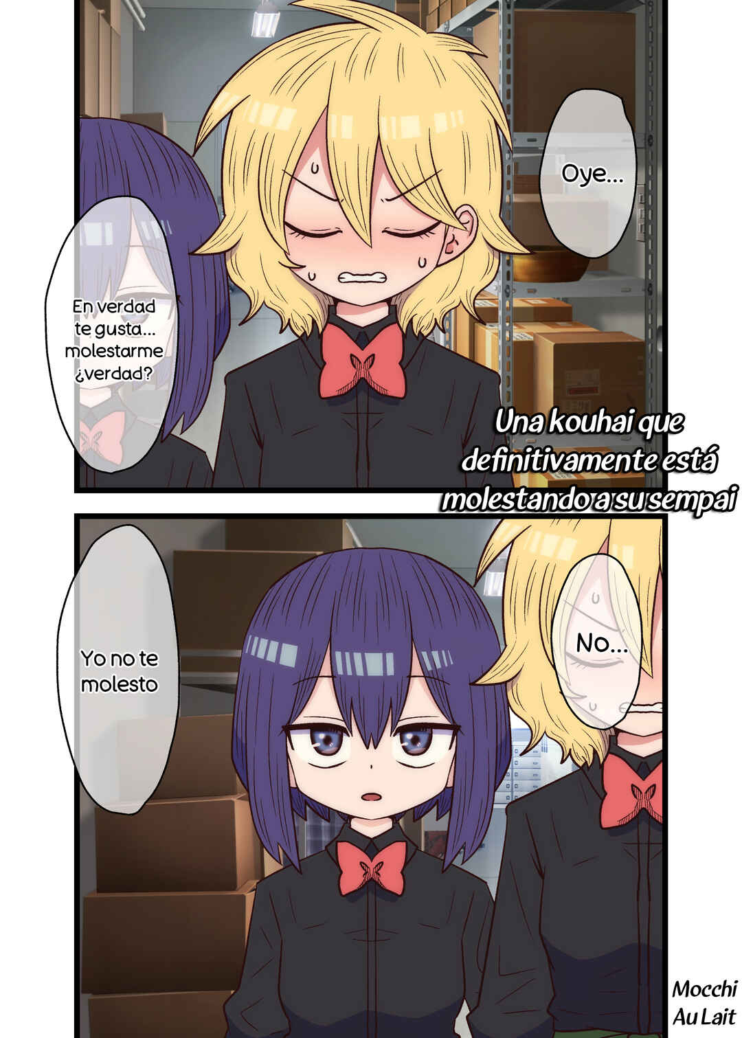 Zettai ni senpai wo nameterudarotte taido no kouhai hanashi Chapter ? - Page 1