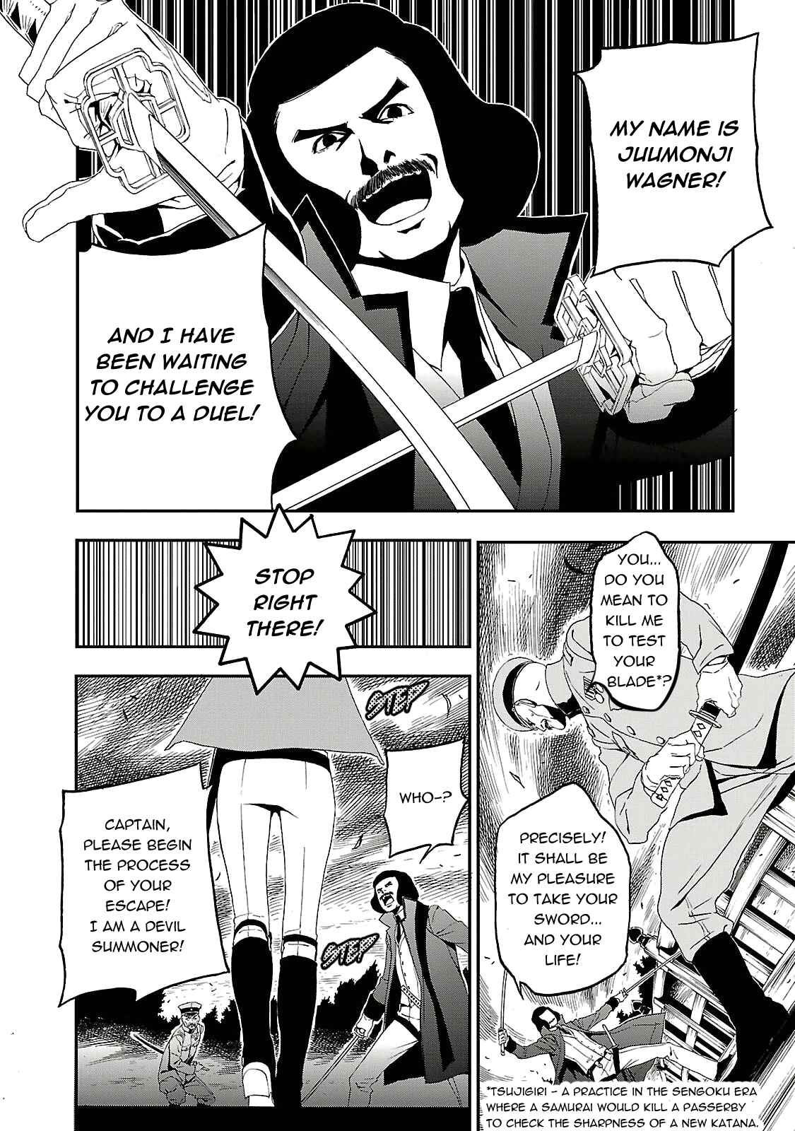 Shin Megami Tensei: Devil Summoner: Raidou Kuzunoha vs The Lone Marebito Chapter 3 - Page 10