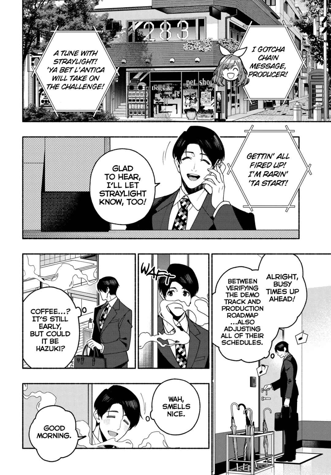THE iDOLM@STER: Shiny Colors - Coherent Light Chapter 16.5 - Page 1
