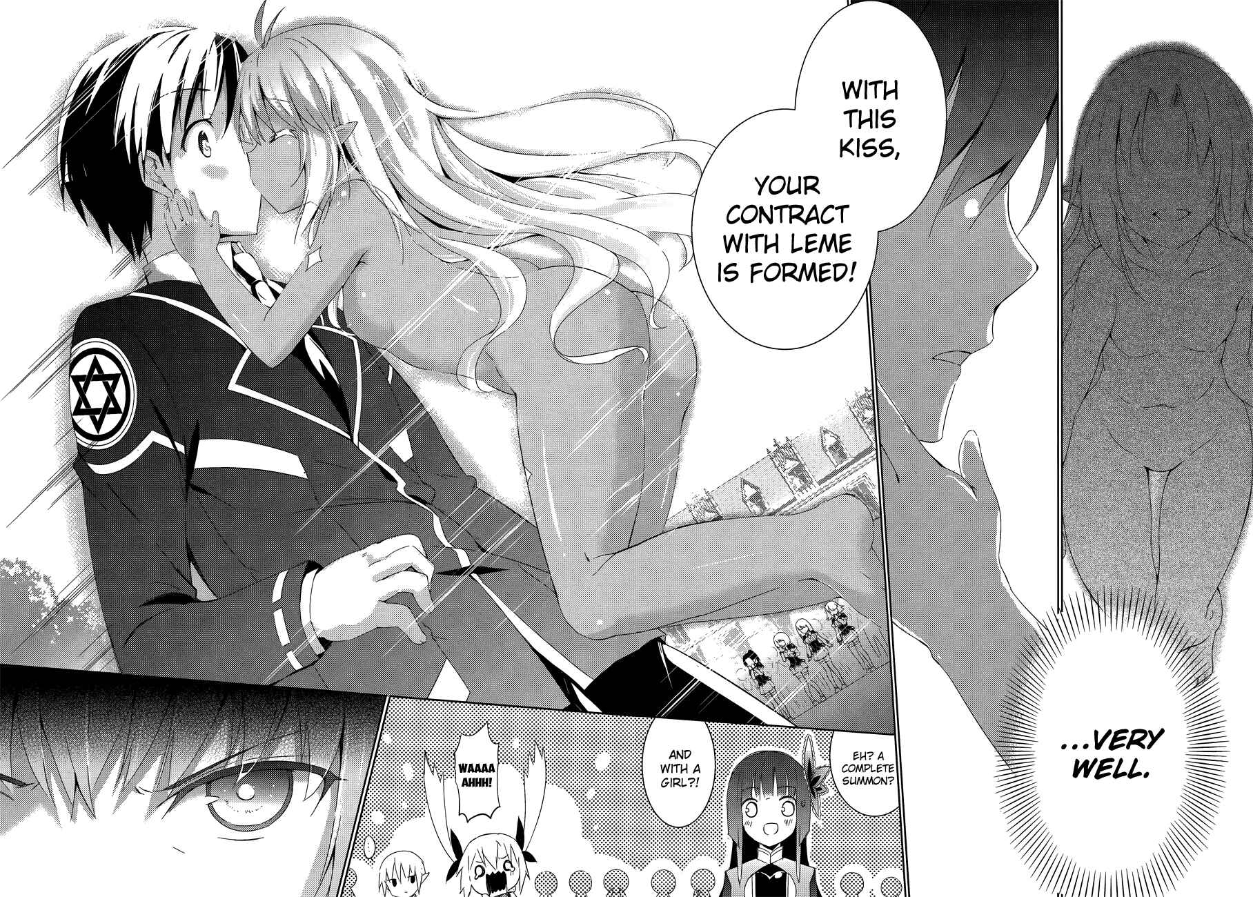 Magika no Kenshi to Shoukan Maou Chapter 3 - Page 13