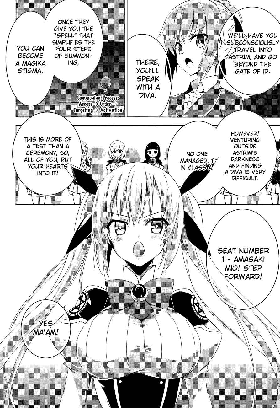Magika no Kenshi to Shoukan Maou Chapter 3 - Page 4