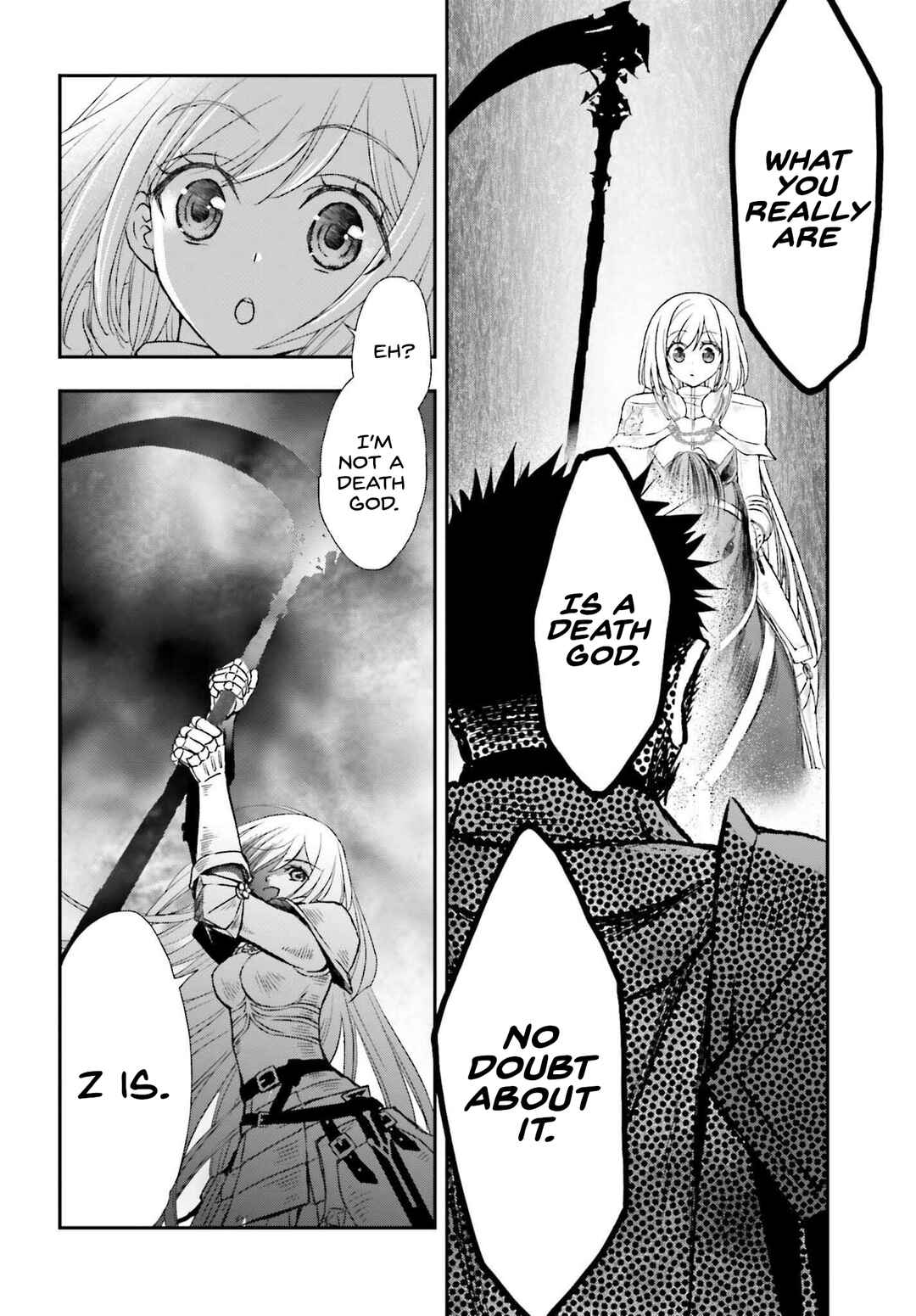 Shinigami ni Sodaterareta Shoujo wa Shikkoku no Tsurugi o Mune ni Idaku Chapter 30 - Page 4