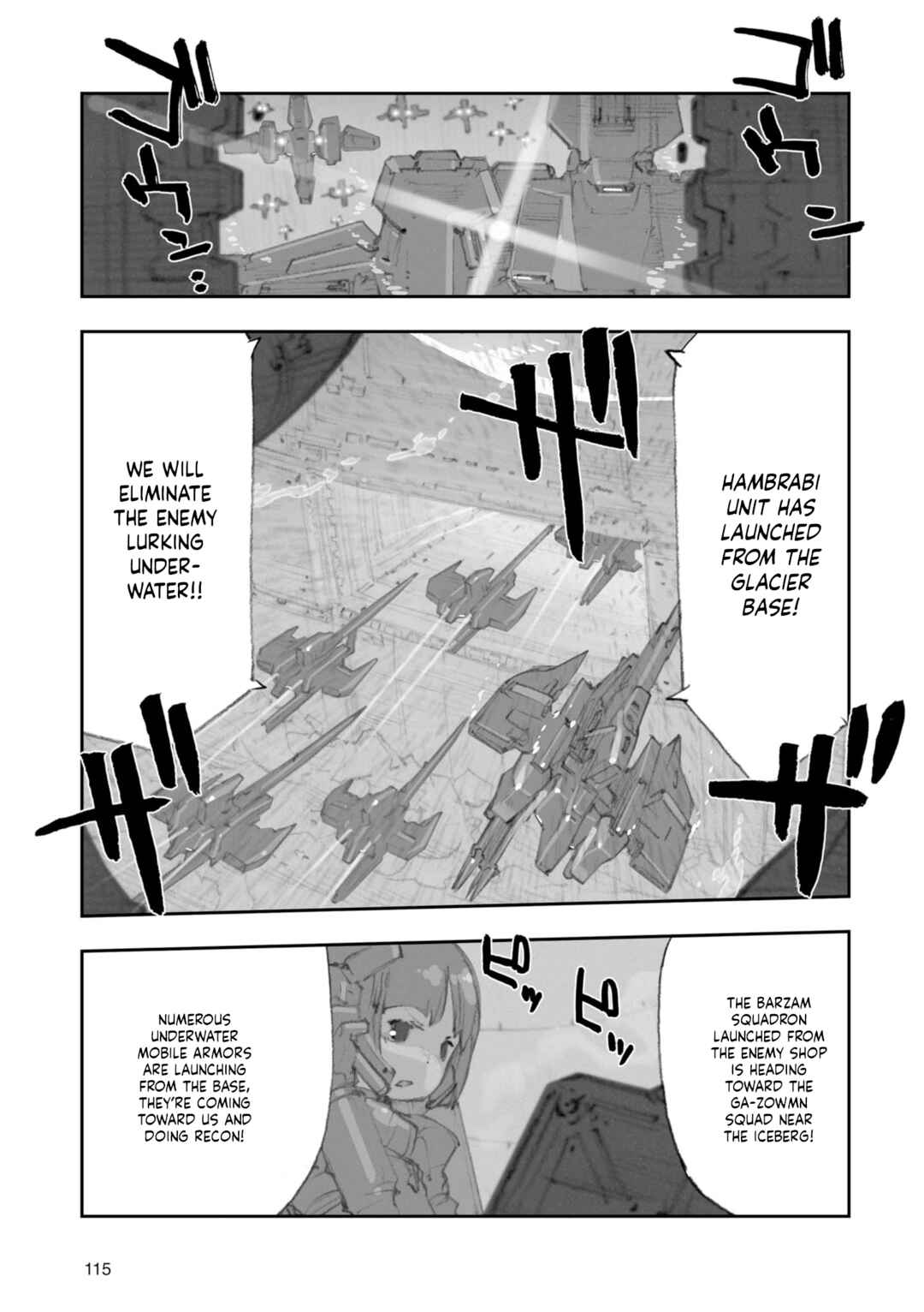 Advance of Zeta Re-Boot: Gundam Inle - Black Rabbit Had a Dream Chapter 8 - Page 103