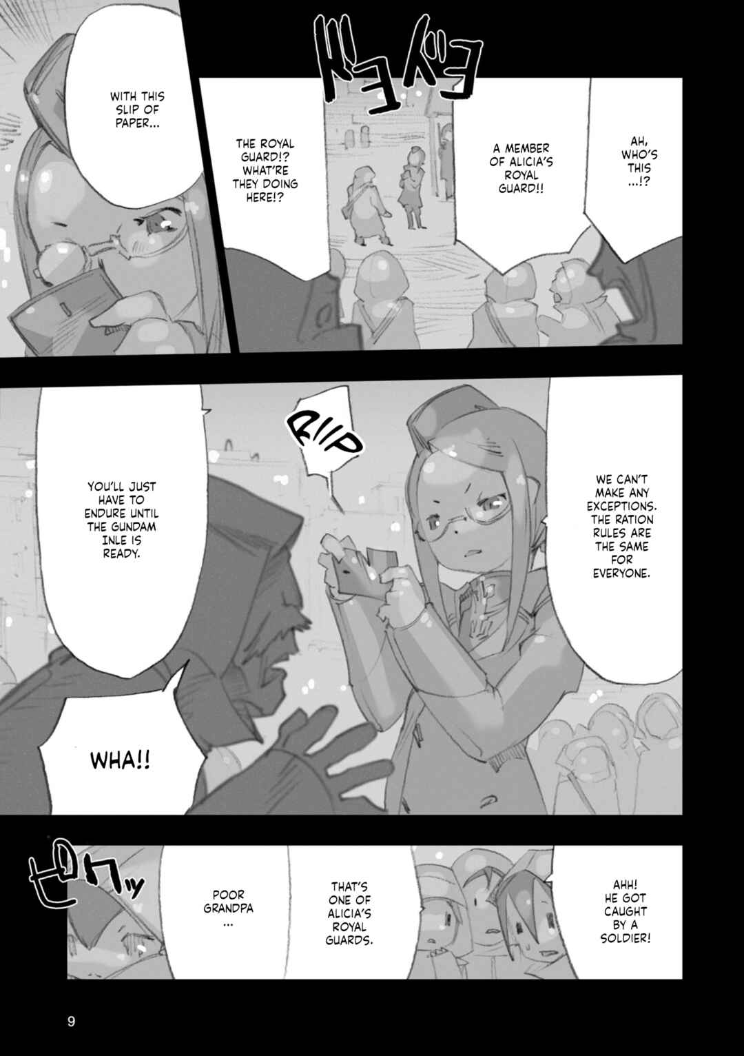 Advance of Zeta Re-Boot: Gundam Inle - Black Rabbit Had a Dream Chapter 8 - Page 11