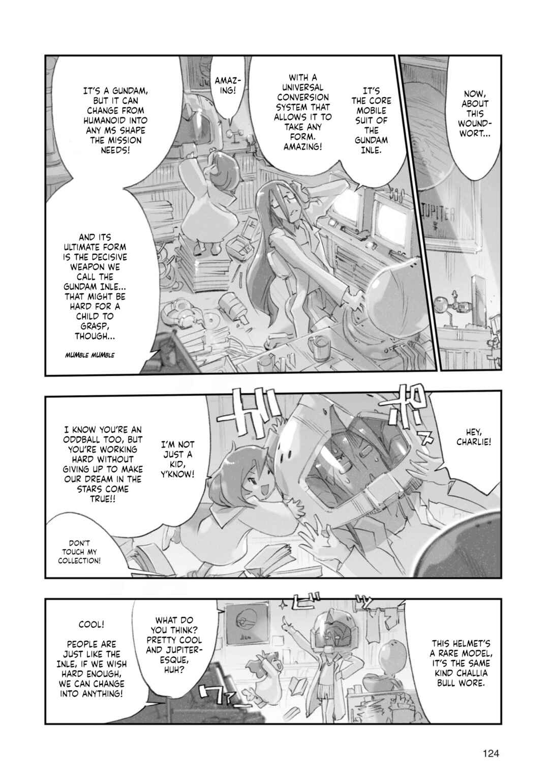 Advance of Zeta Re-Boot: Gundam Inle - Black Rabbit Had a Dream Chapter 8 - Page 112
