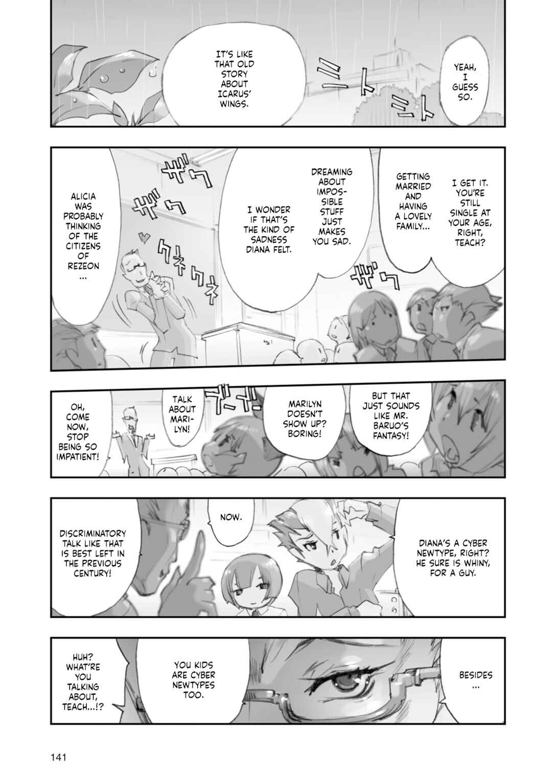 Advance of Zeta Re-Boot: Gundam Inle - Black Rabbit Had a Dream Chapter 8 - Page 126