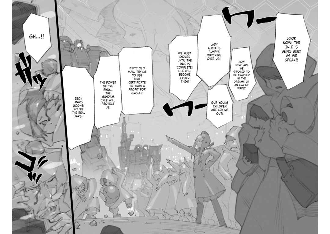 Advance of Zeta Re-Boot: Gundam Inle - Black Rabbit Had a Dream Chapter 8 - Page 20