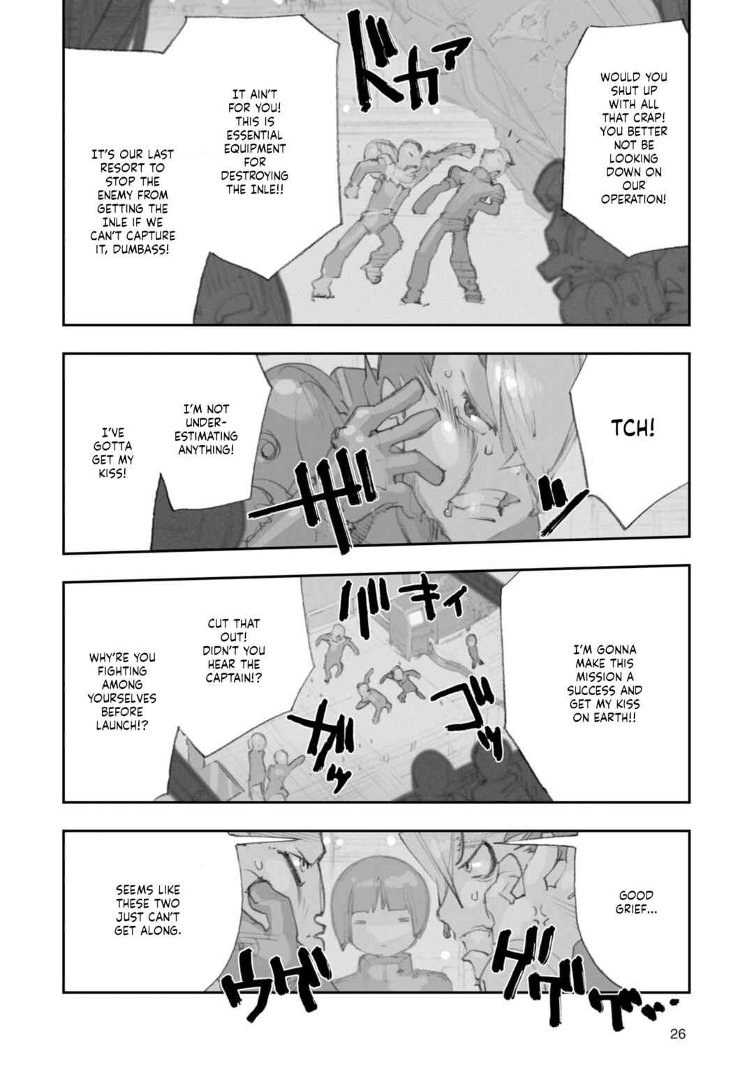Advance of Zeta Re-Boot: Gundam Inle - Black Rabbit Had a Dream Chapter 8 - Page 25