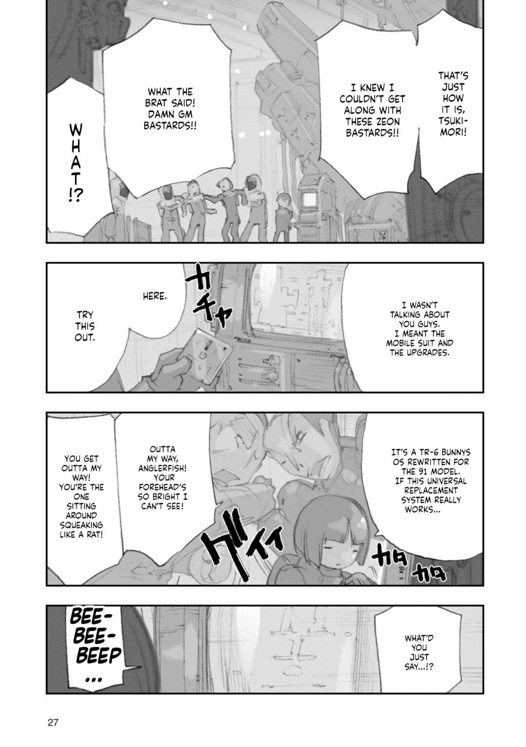 Advance of Zeta Re-Boot: Gundam Inle - Black Rabbit Had a Dream Chapter 8 - Page 26
