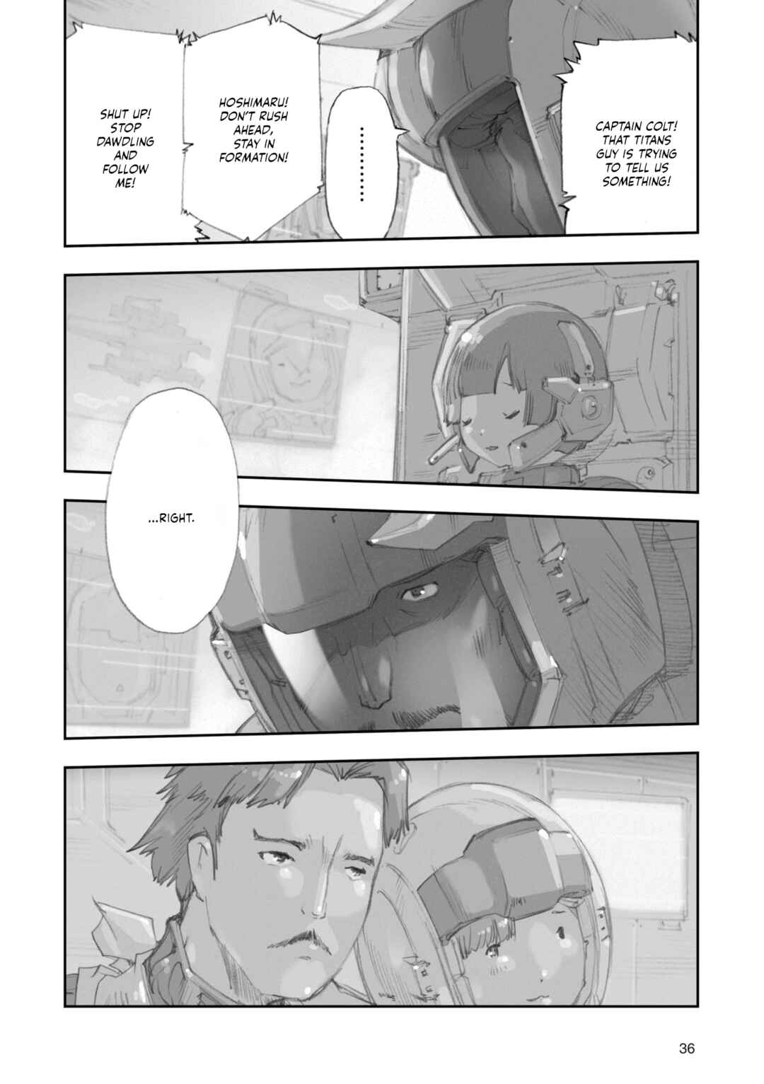 Advance of Zeta Re-Boot: Gundam Inle - Black Rabbit Had a Dream Chapter 8 - Page 32