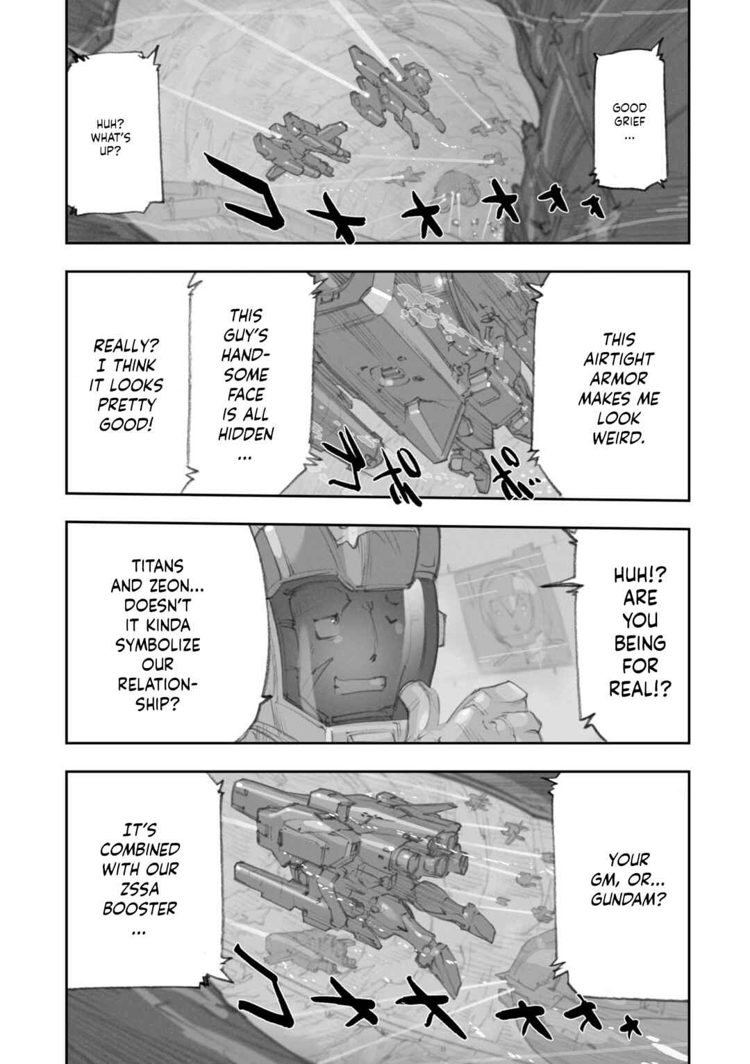 Advance of Zeta Re-Boot: Gundam Inle - Black Rabbit Had a Dream Chapter 8 - Page 45