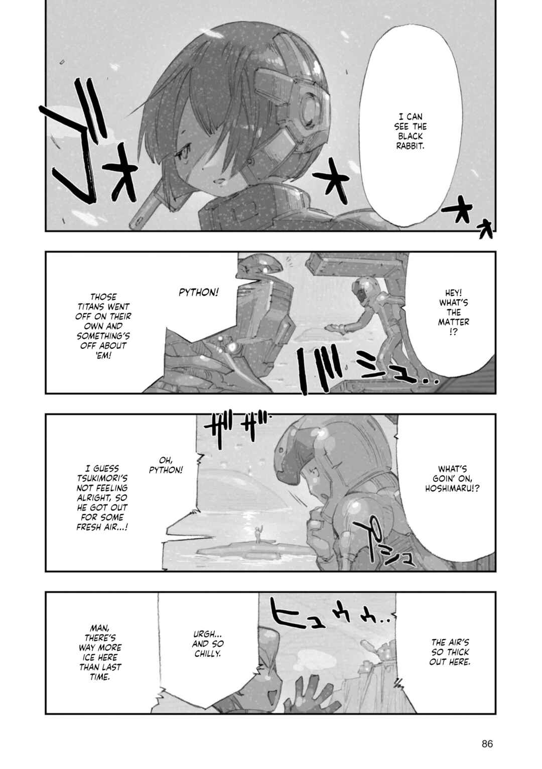 Advance of Zeta Re-Boot: Gundam Inle - Black Rabbit Had a Dream Chapter 8 - Page 77