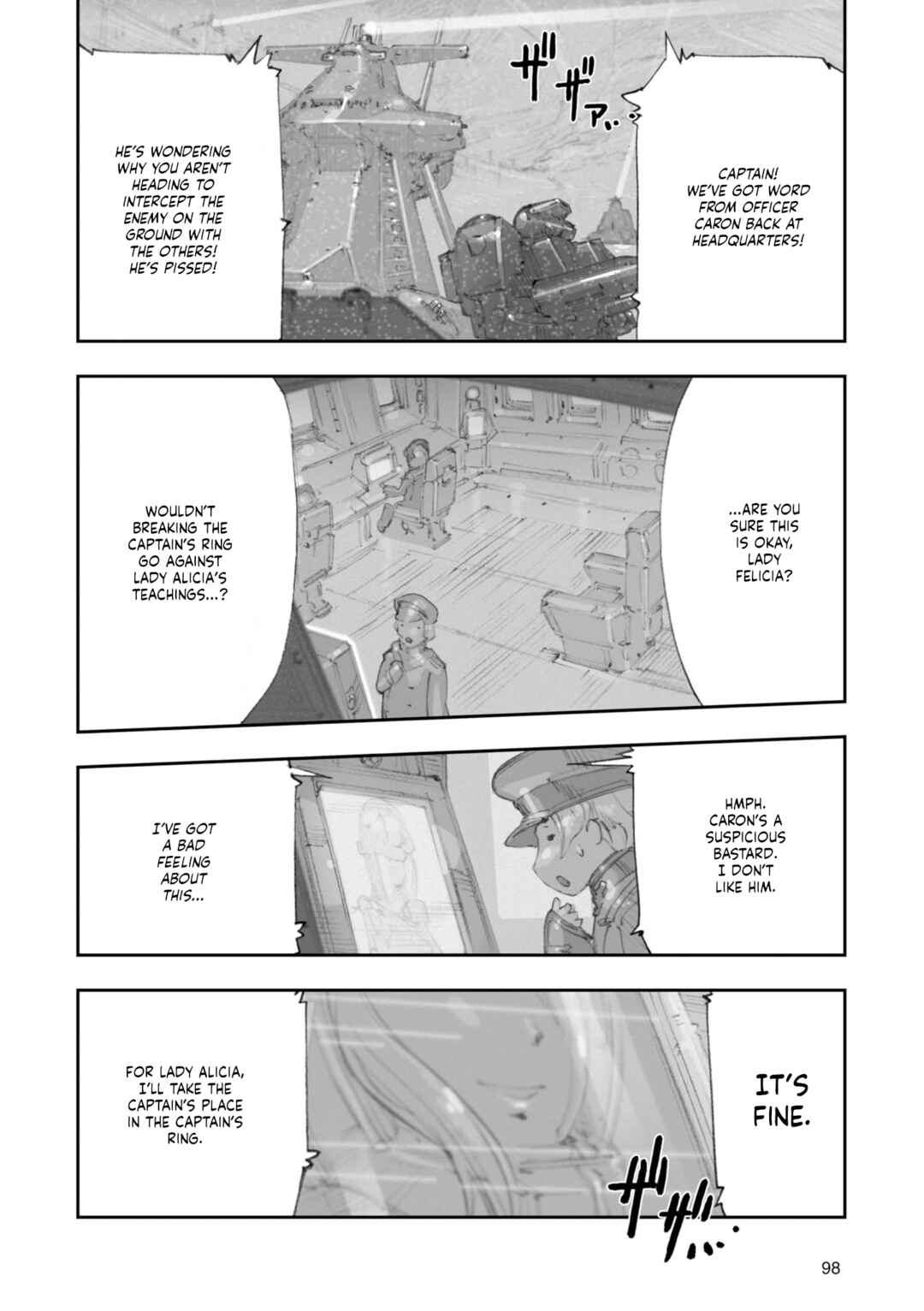 Advance of Zeta Re-Boot: Gundam Inle - Black Rabbit Had a Dream Chapter 8 - Page 88