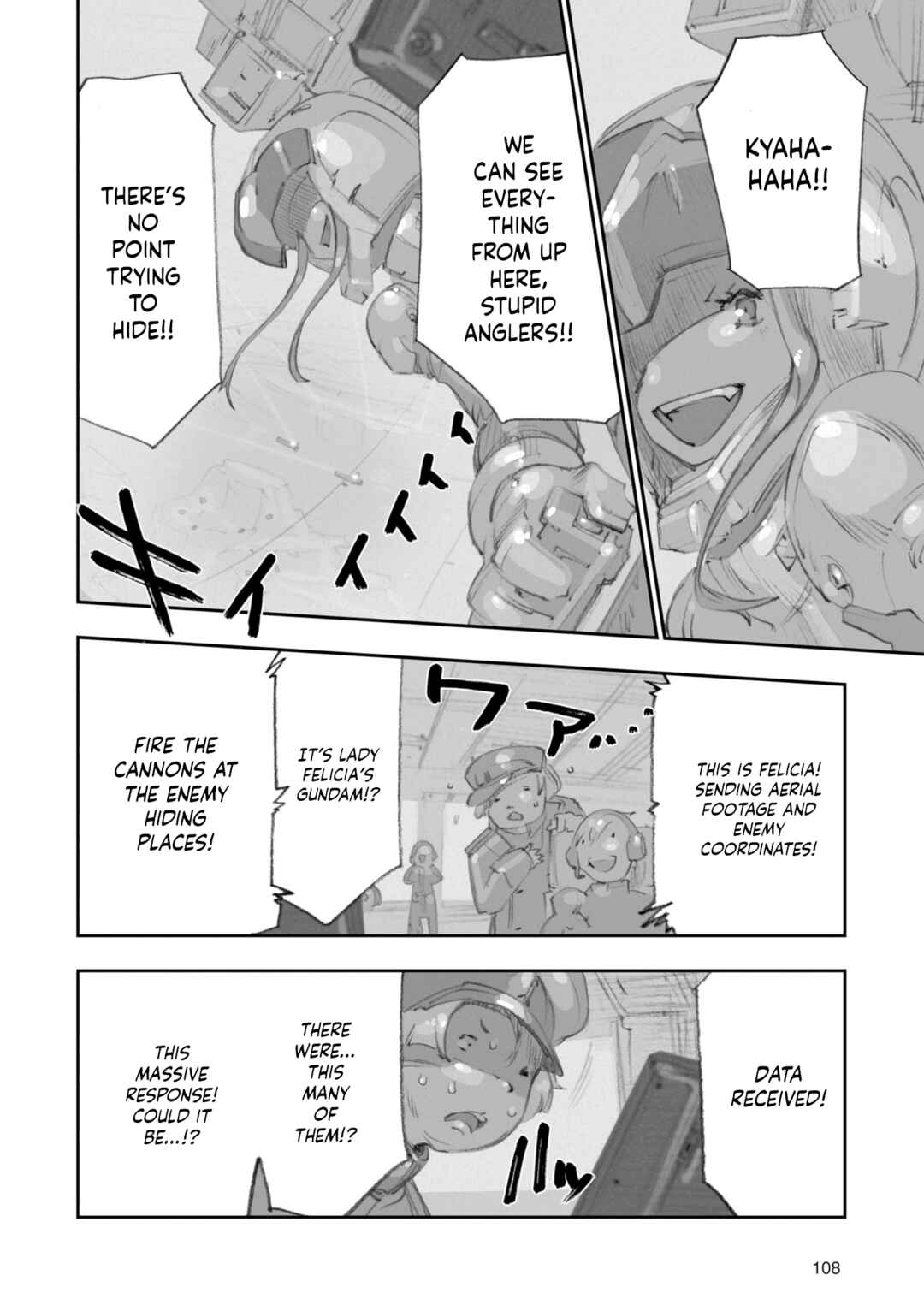 Advance of Zeta Re-Boot: Gundam Inle - Black Rabbit Had a Dream Chapter 8 - Page 97
