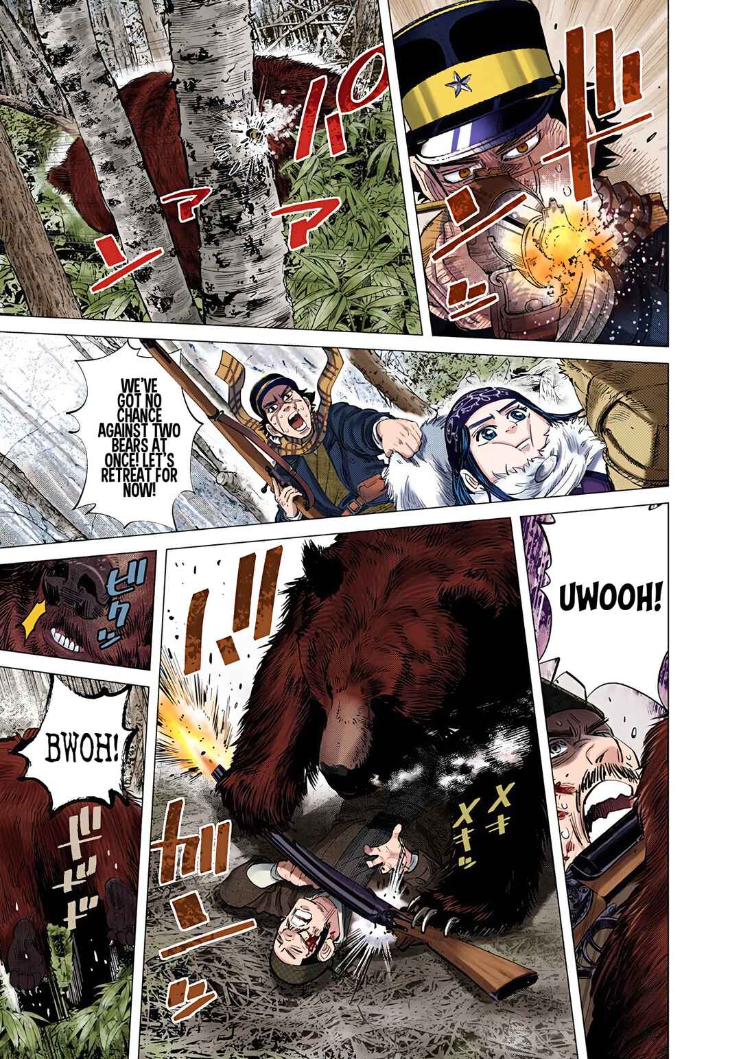 Golden Kamuy (Official Colored) Chapter 65 - Page 15