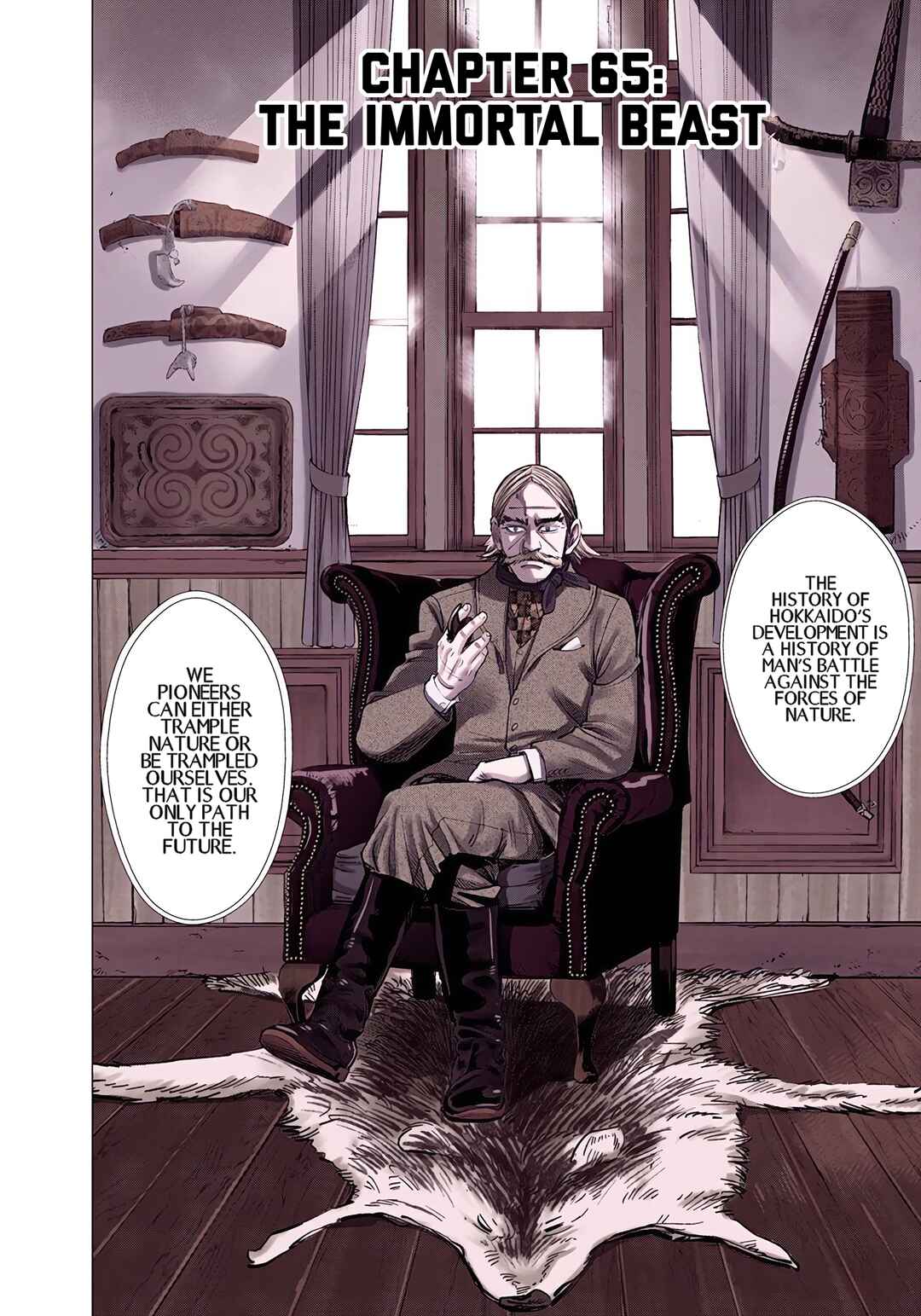 Golden Kamuy (Official Colored) Chapter 65 - Page 2