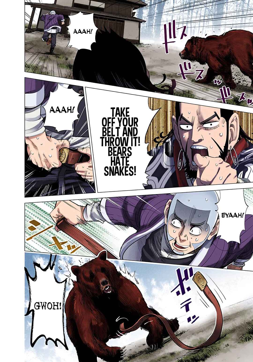 Golden Kamuy (Official Colored) Chapter 65 - Page 6