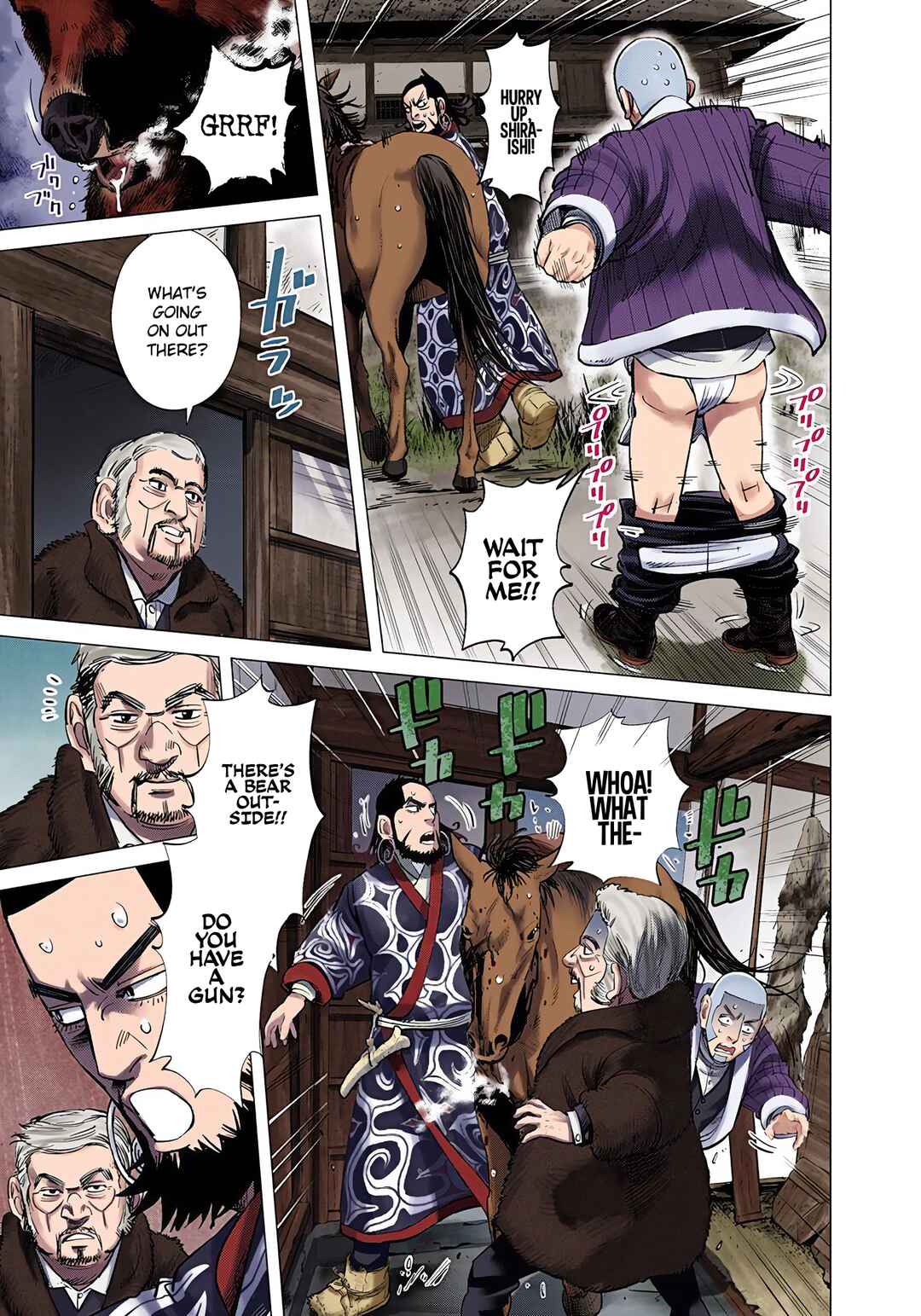 Golden Kamuy (Official Colored) Chapter 65 - Page 7