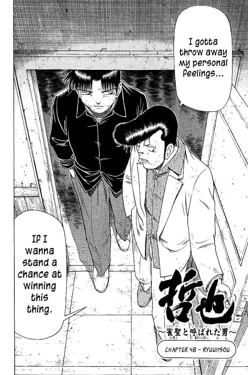 Tetsuya - The Man Called Mahjong Master Chapter 48 - Page 2