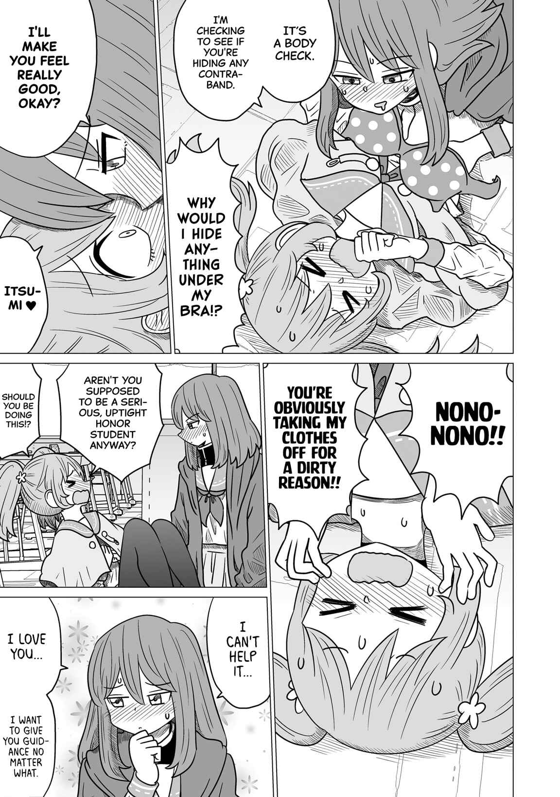 Warui ga Watashi wa Yuri ja nai Chapter 1 - Page 9