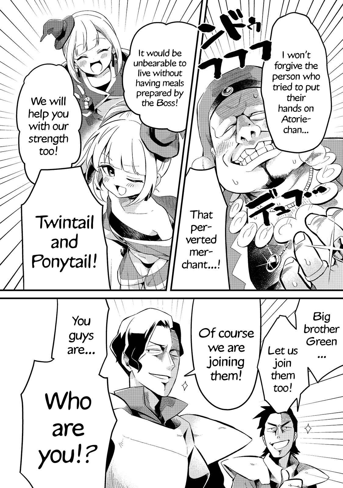 Tsuihousha Shokudou e Youkoso! ~Saikyou Party o Tsuihousareta Ryourinin (Lv. 99) wa, Inaka de Nengan no Boukensha Shokudou o Hirakimasu!~ Chapter 11 - Page 22