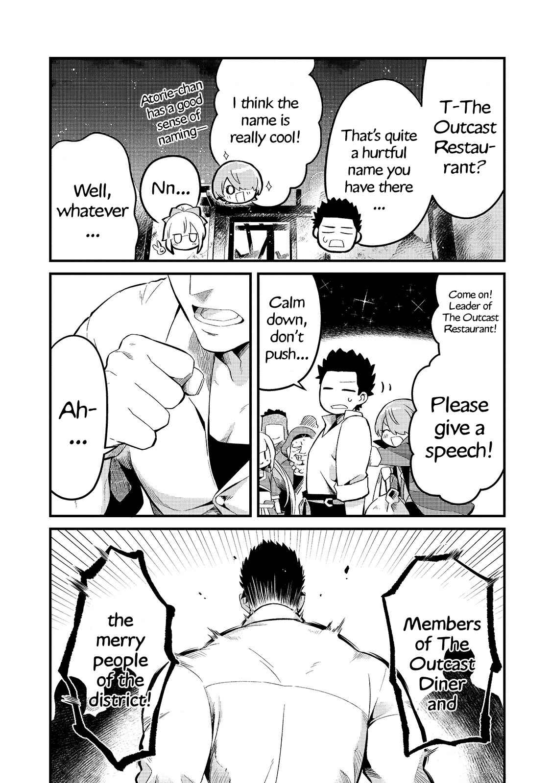 Tsuihousha Shokudou e Youkoso! ~Saikyou Party o Tsuihousareta Ryourinin (Lv. 99) wa, Inaka de Nengan no Boukensha Shokudou o Hirakimasu!~ Chapter 11 - Page 28