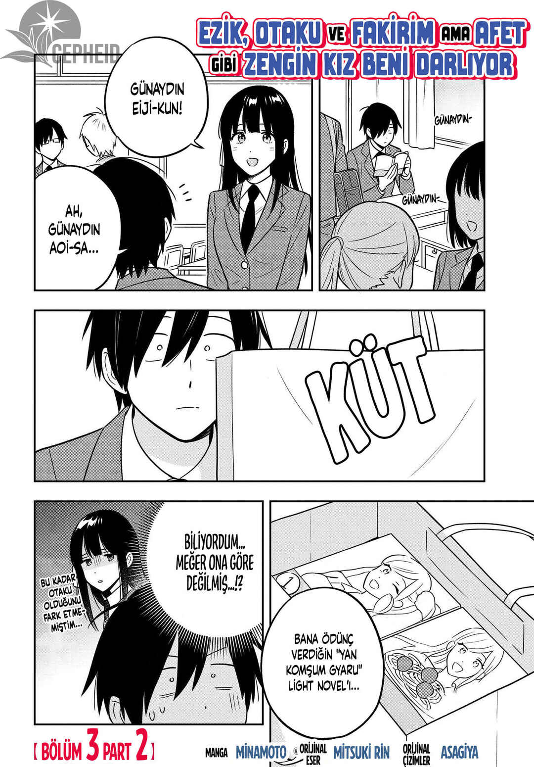 Inkya de Wotaku de Binbou Dakedo Bijin Ojou-sama ni Osaretemasu Chapter 3.2 - Page 2