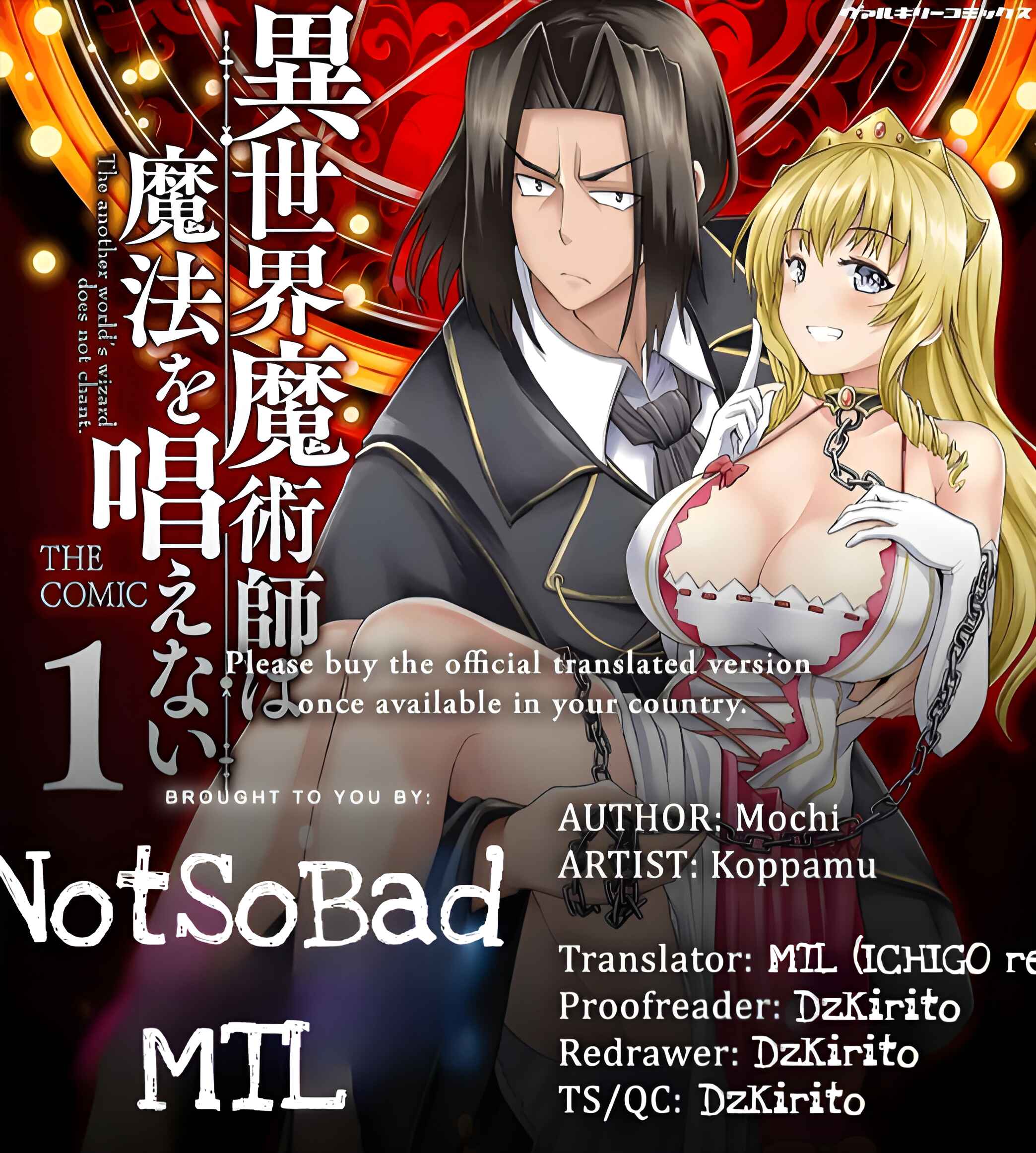 Isekai Majutsushi wa Mahou wo Tonaenai Chapter 15 - Page 1