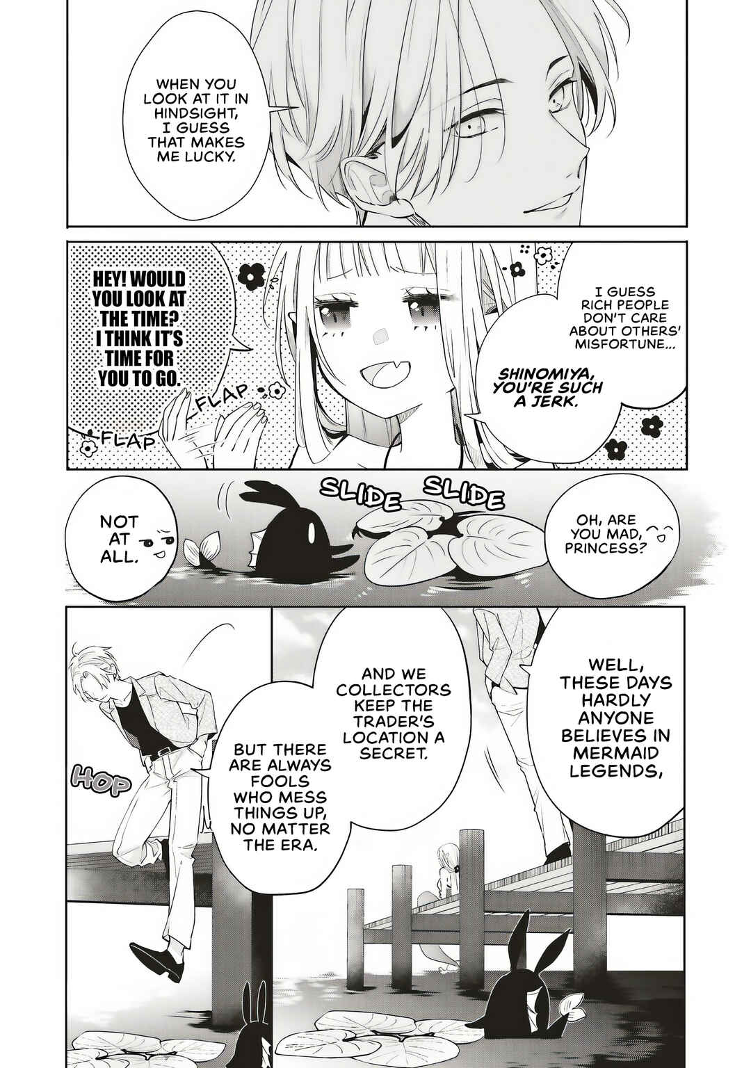 Akinai Ningyo to Soku no Hatsukoi Chapter 1.1 - Page 8