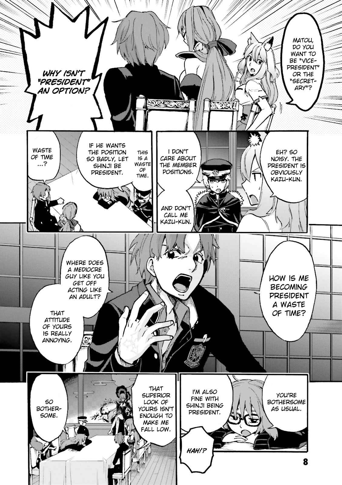 Fate/EXTRA CCC FoxTail Chapter 25 - Page 8