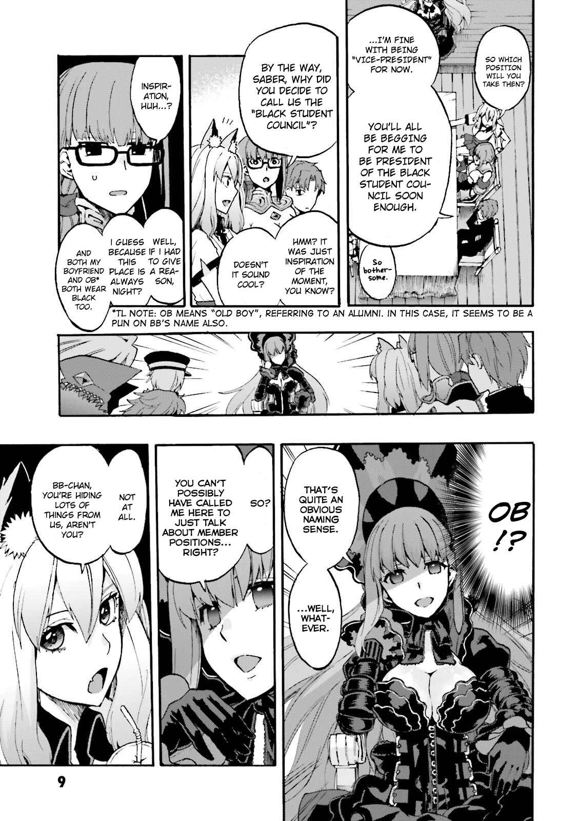 Fate/EXTRA CCC FoxTail Chapter 25 - Page 9