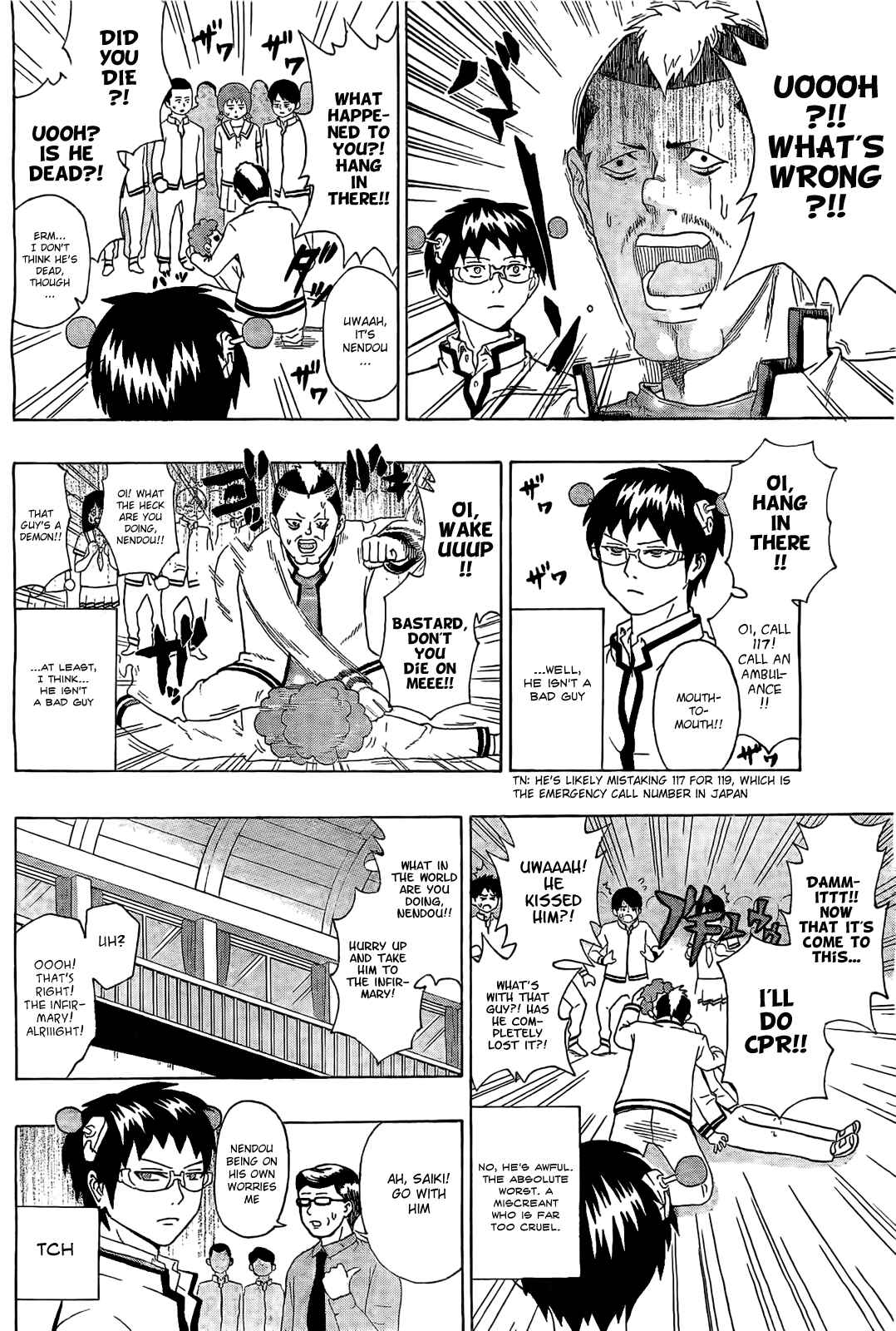 The Disastrous Life of Saiki K. Chapter 2 - Page 10