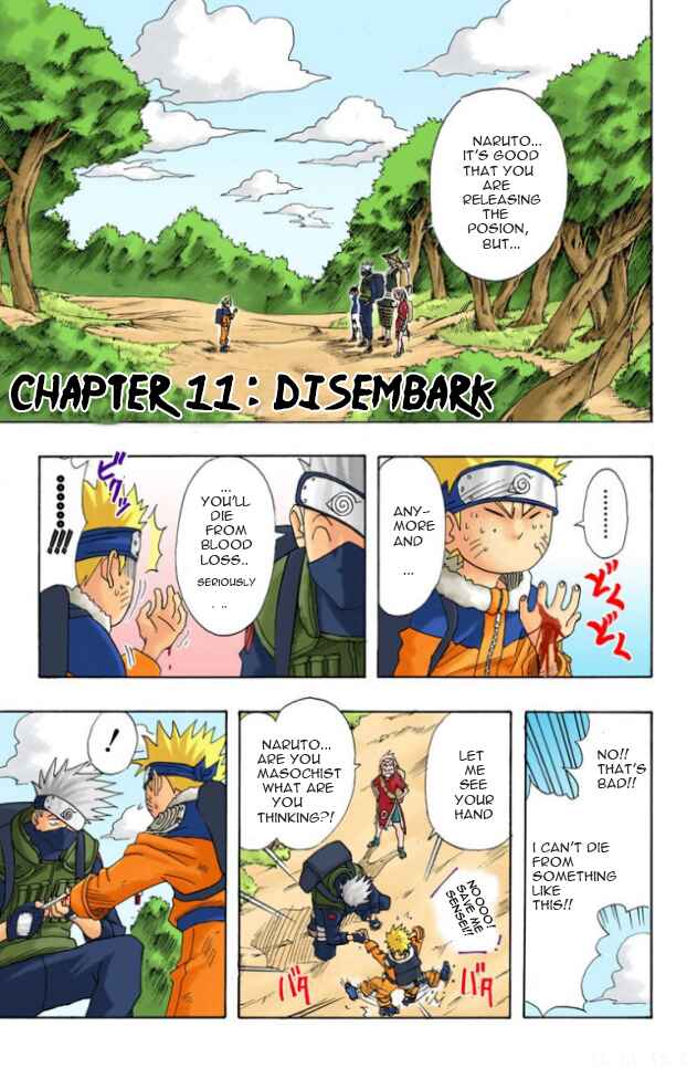 Naruto (Official Colored) Chapter 11 - Page 2