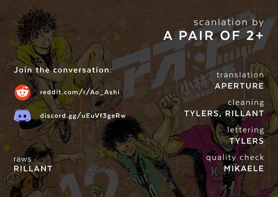 Ao Ashi Chapter 405 - Page 1
