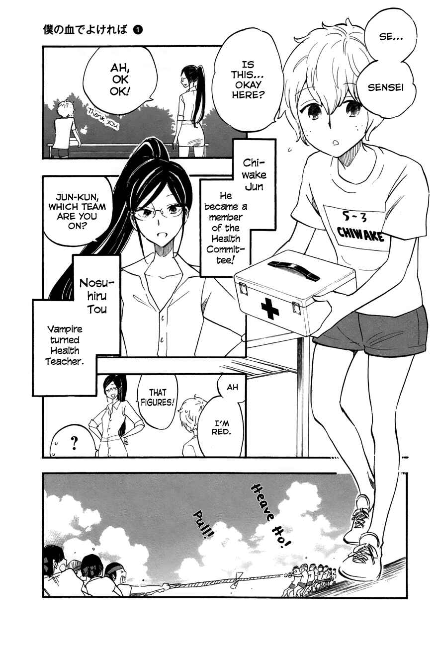 If It Is Fine With My Blood Chapter 3 - Page 3