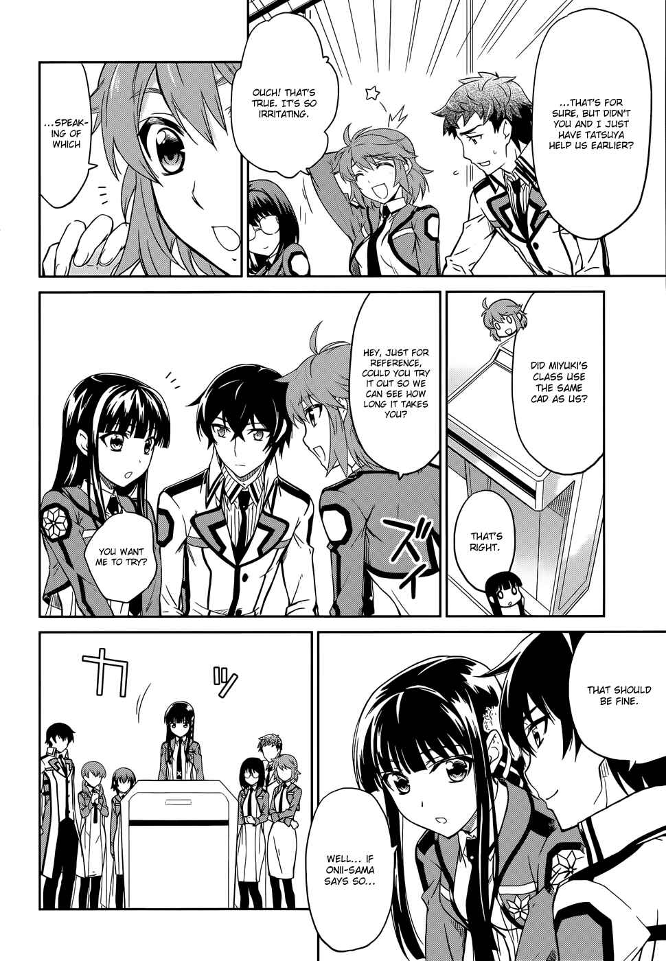 Mahouka Koukou no Rettousei - Nyuugaku-hen Chapter 15 - Page 11