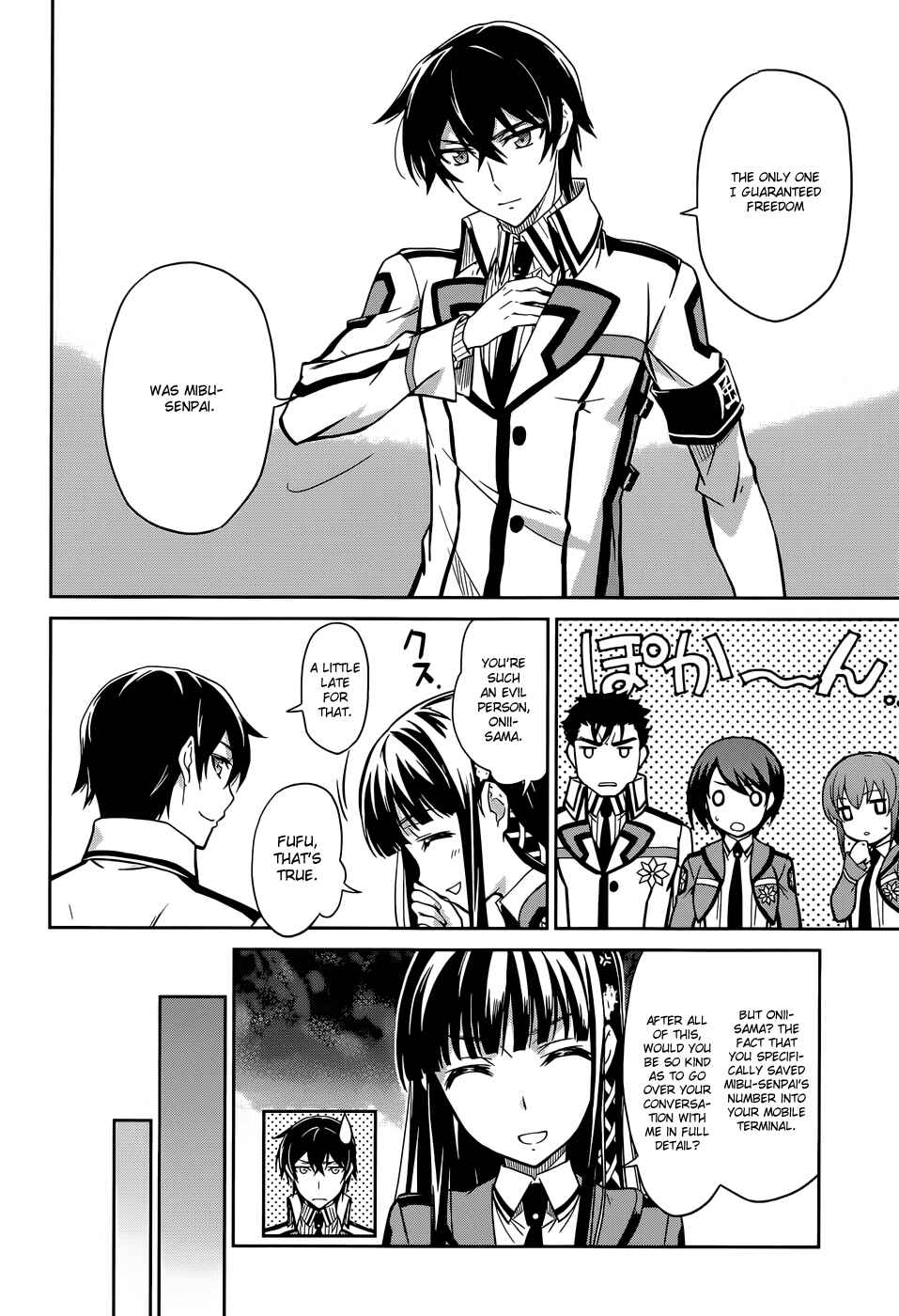 Mahouka Koukou no Rettousei - Nyuugaku-hen Chapter 15 - Page 27